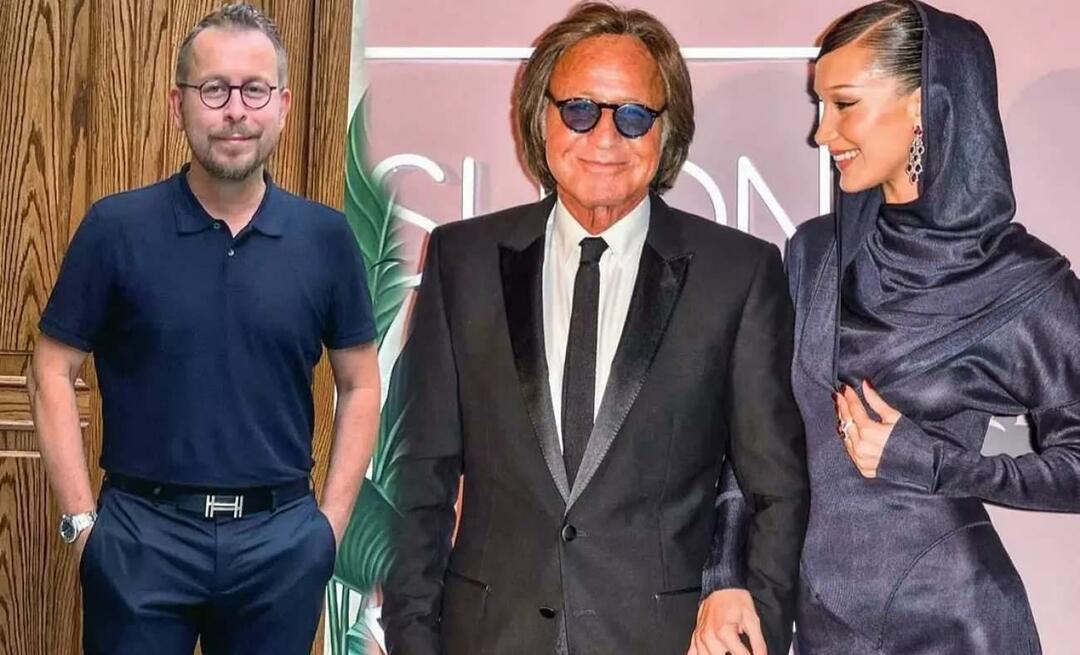 Bella Hadidi isa Mohamed Hadid on köögis koos Türgi peakoka Ömür Akkoriga!