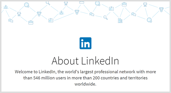 LinkedIni statistika märgib, et platvormil on miljoneid liikmeid ja globaalne haare.