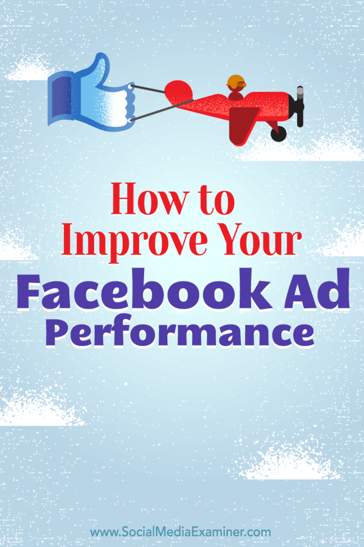 Näpunäiteid selle kohta, kuidas kasutada vaatajaskonna statistikat oma Facebooki reklaamide toimivuse parandamiseks.
