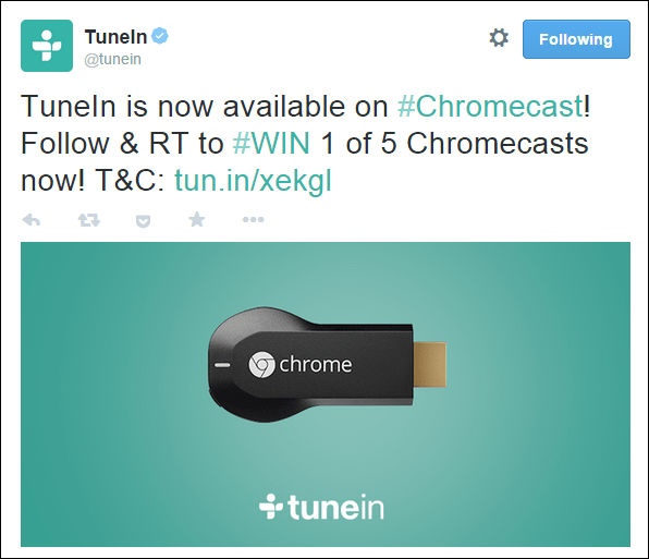 Google Chromecast omandab 7 uut rakendust ja üle 100 000 raadiojaama