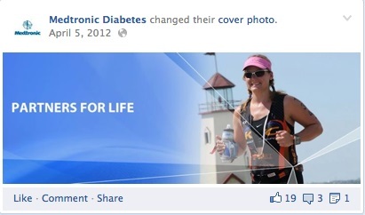 medtronic diabeedi esimene facebooki bänner
