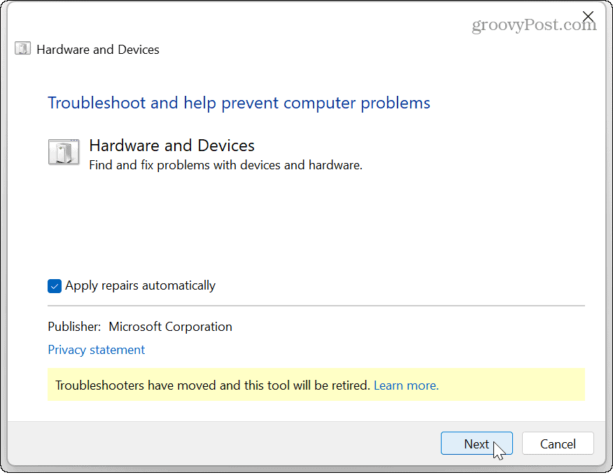 Windows 11 mittelugemise parandamine 