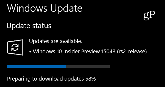 Windows 10 Insider Build 15048 personaalarvutile ja 15047 mobiilseadmetele, mis on nüüd saadaval