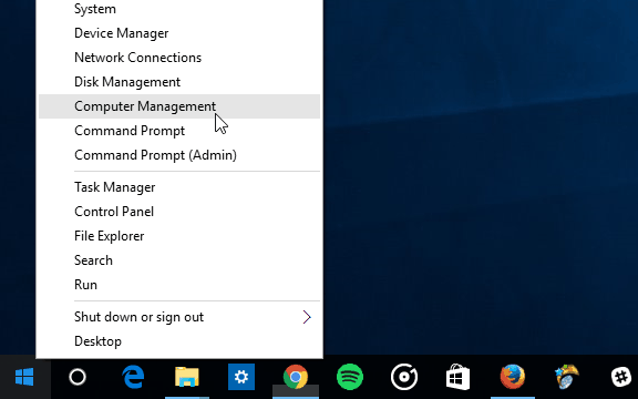 2 kiire juurdepääsuga Windows 10 arvutihaldusele