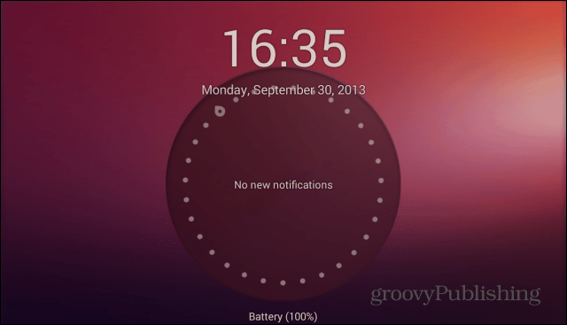 Ubuntu Lockscreen kanderakett