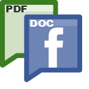 PDF to Word converter - saadaval Facebookis