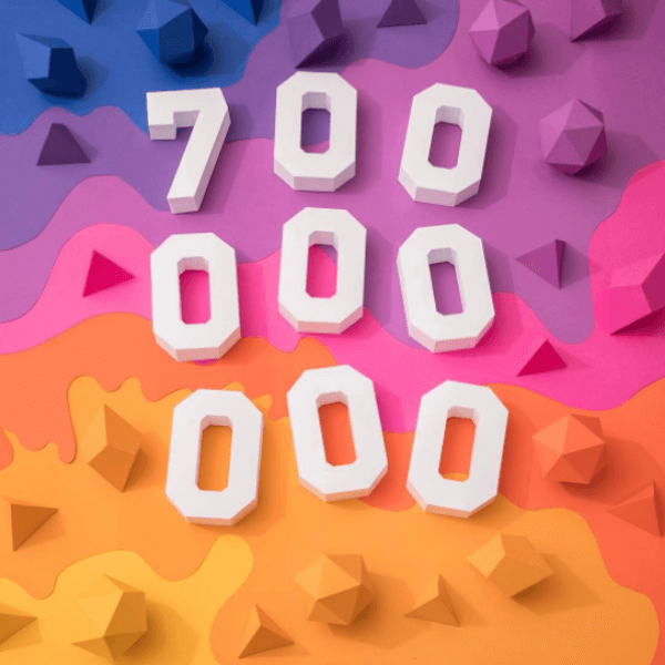 Instagram jõuab kogu maailmas 700 miljoni kasutajani.