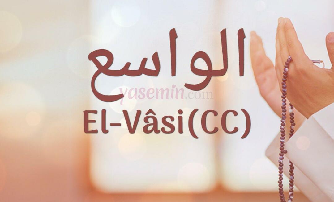 Mida tähendab al-Wasi (c.c)? Millised on nime Al-Wasi voorused? Esmaul Husna Al-Wasi...