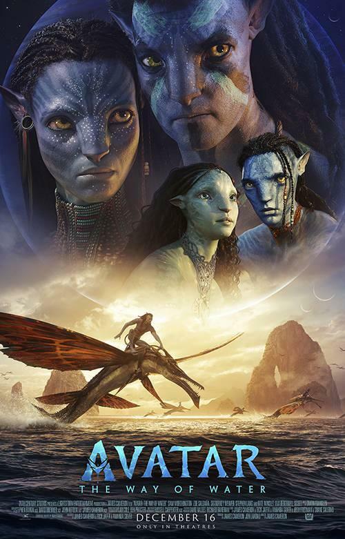 Avatar: The Way of the Water filmiplakat 