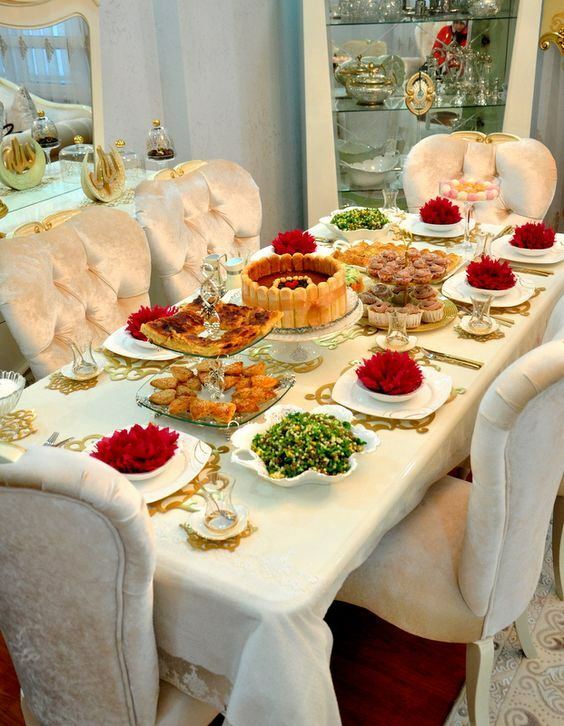 Iftar laua kaunistamise ettepanekud