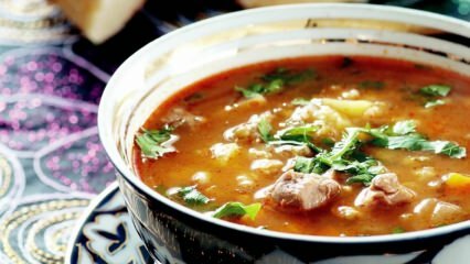 Kuidas Usbeki suppi valmistatakse?
