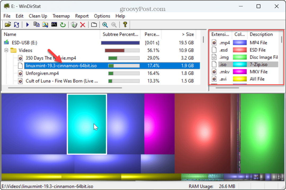Suured failid opsüsteemis Windows 11