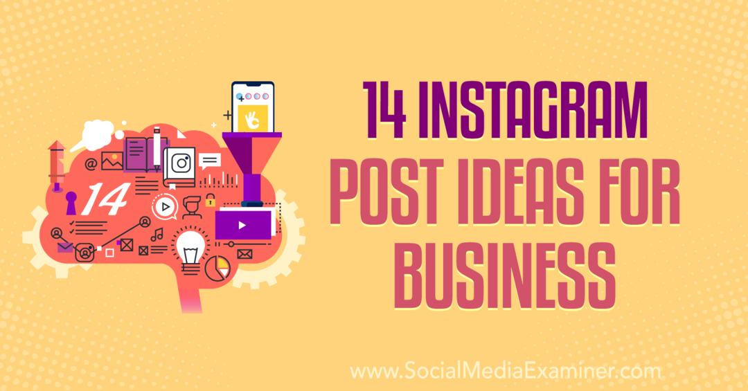 14 Instagrami postituse ideed ettevõttele: sotsiaalmeedia uurija