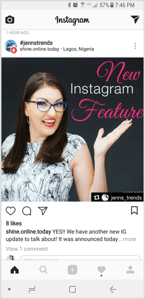 Instagram jälgib kaubamärgiga hashtagi
