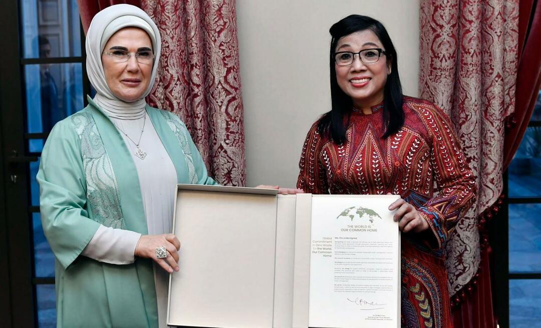 Esimene leedi Erdoğan kohtus Vietnami peaministri abikaasaga!