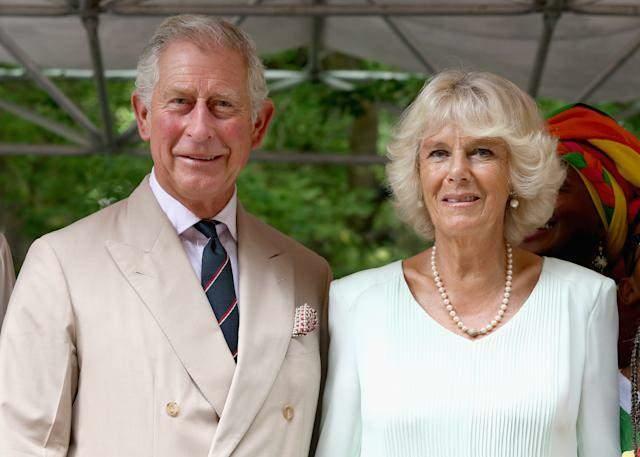 Kuningas Charles ja tema naine Camilla