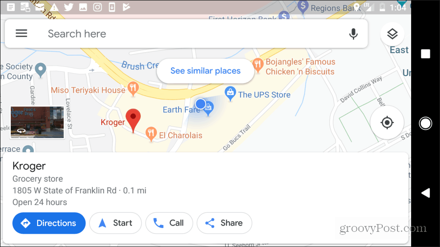 google maps jalutusjuhised