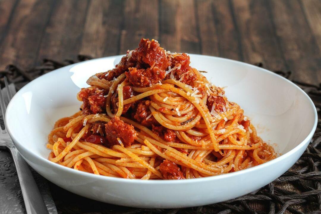 Areda Piar uuris: Türgis on kõige populaarsem pasta tomatikastmega spagetid