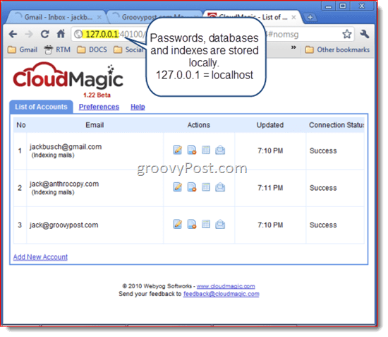 CloudMagic: Instant Gmaili otsing