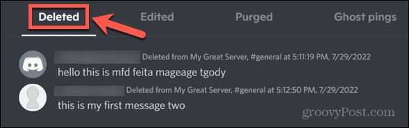 discord kustutatud vahekaart