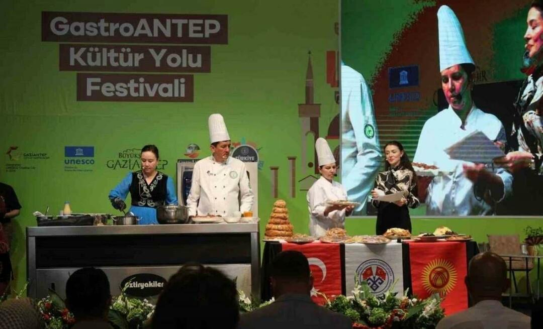 Kultuuritee festival GastroANTEP jätkub täie innuga