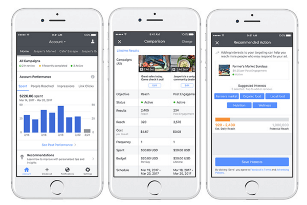 Facebook käivitas mobiilseadmete reklaamihalduri jaoks uued tööriistad, optimeerimised ja ressursid.