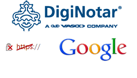 Google'i petlik DigiNotari turvalise pistikupesa kihi sertifikaat
