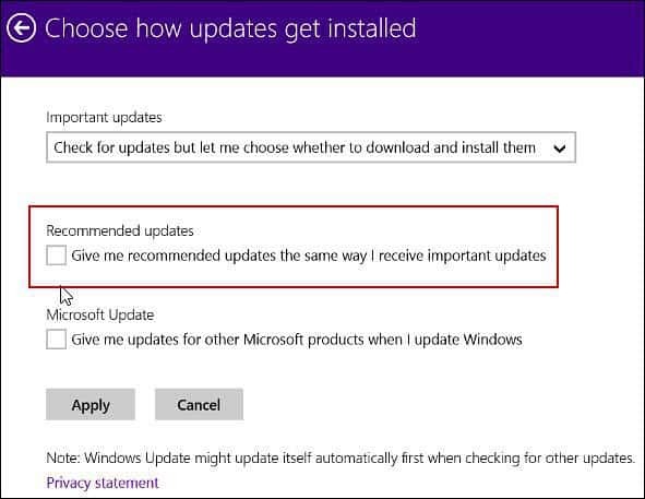 Windowsi 8-1 värskendused