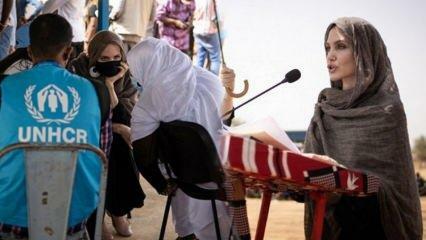 Angelina Jolie külastab põgenikelaagrit