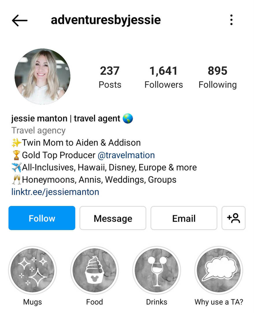 instagram-bio-adventuresbyjessie-ärinime-näide