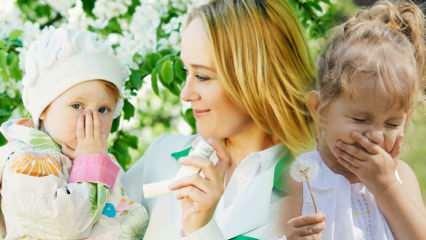 Imikute ja laste kevadised allergianähud! Kuidas kaitsta end kevadise allergia eest?
