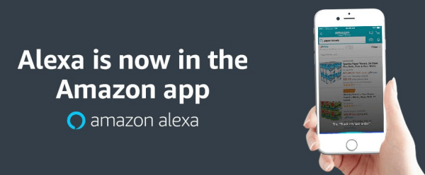 Amazoni intelligentne abiteenus Alexa on nüüd saadaval iOS-i peamises osturakenduses.