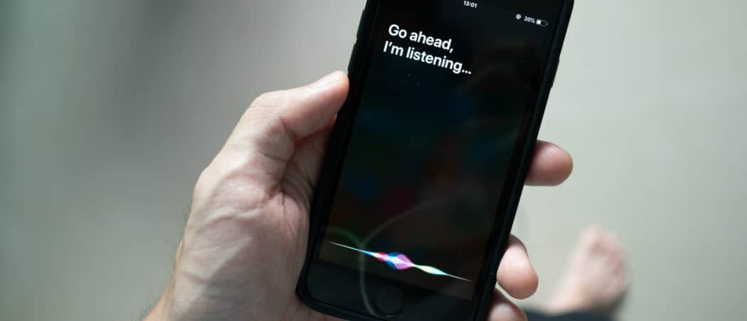 Kuidas muuta Siri häält iPhone'is või iPadis