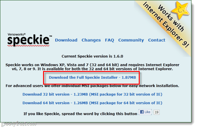 Lisage õigekirja kontroll Internet Explorer 9-le Speckie abil