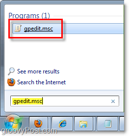 grupipoliitika redaktorile (gpedit.msc) juurdepääs Windows 7 käivitusorbil (menüü)