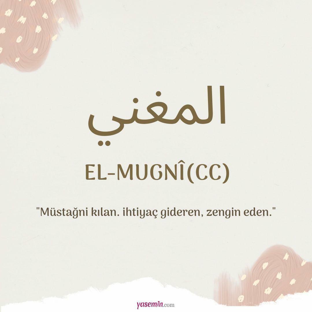 Mida tähendab Al-Mughni (c.c)?