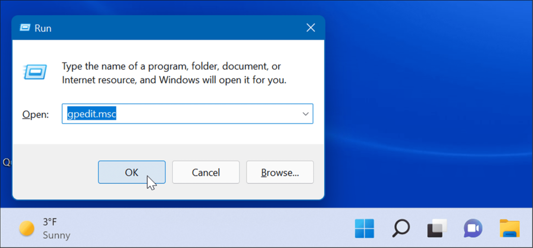 eemaldage Windows 11 ilmateate vidin