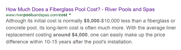 River Poolsi artikkel klaaskiust basseini maksumuse kohta ilmub kõigepealt selle teema otsimisel.