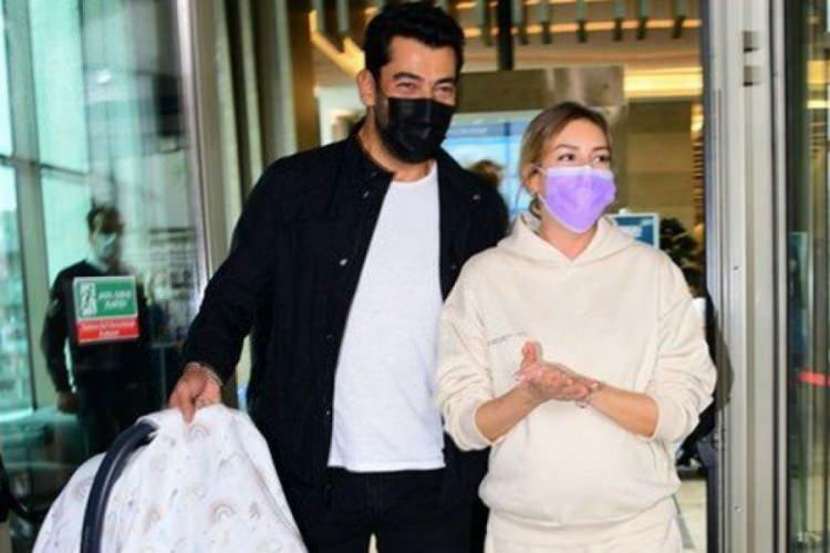 Kujutised Kenan Imirzalıoğlu ja tema naise Sinem Kobali lahkumisest haiglast
