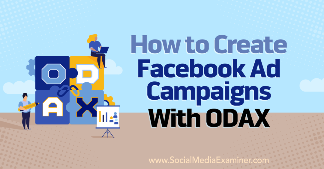 Kuidas luua Facebooki reklaamikampaaniaid ODAX-iga, autor Anna Sonnenberg sotsiaalmeedia uurijast.
