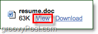vaadata .doc-faile gmailis