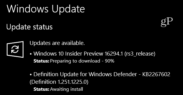 Windows 10 Insider Preview 16294