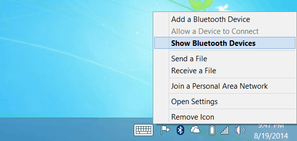 Kuva Bluetooth-seadmed