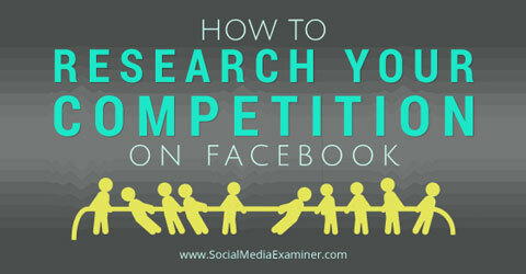 uurige oma võistlust facebookis