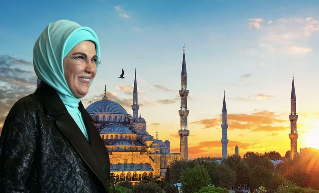 Emine Erdoğani ramadaani jagamine: soovin, et Ramadan tooks meie riigile heaolu