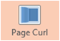 Page Curl PowerPointi üleminek