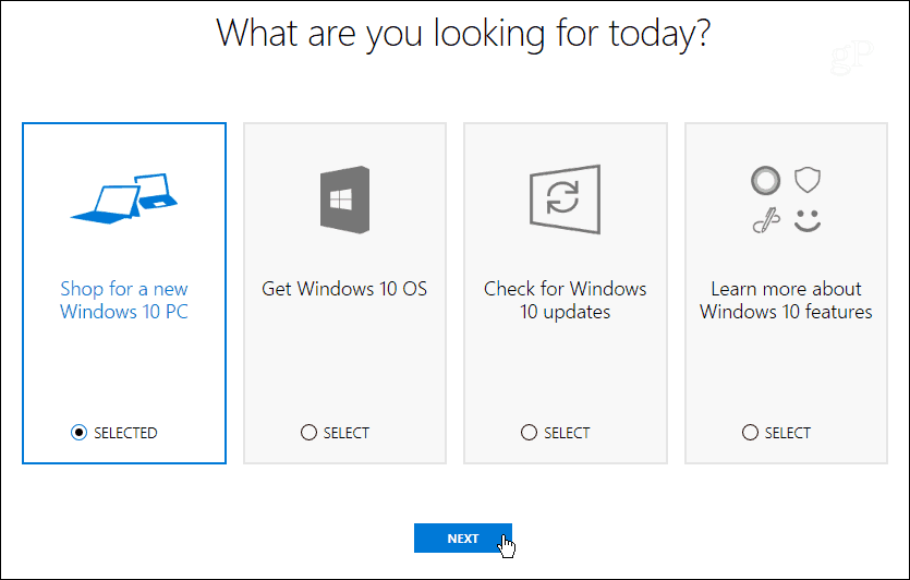 Microsoft käivitas saidi, mis aitab teil valida oma järgmise Windows 10 arvuti