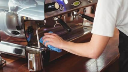 Kohvimasina puhastamise lihtsaimad viisid! Kas kohvimasinast väljub lubi?