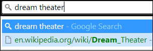 Chrome kustutab URL-i
