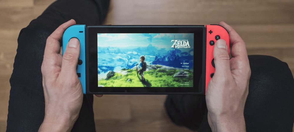 Nintendo Switch on esile tõstetud